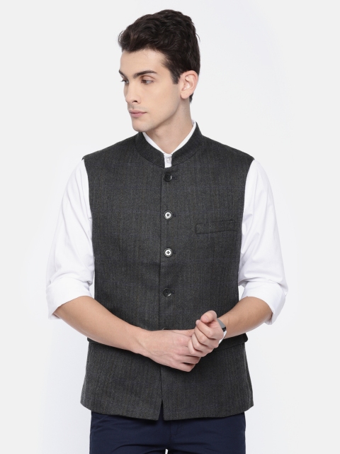 

U.S. Polo Assn. Charcoal Grey Nehru Jacket