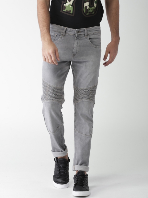 

Celio Men Grey Slim Fit Mid-Rise Clean Look Stretchable Jeans