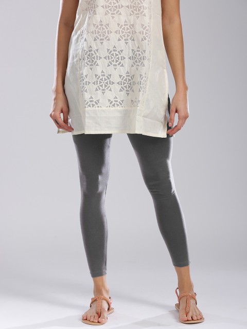 

W Grey Churidar Leggings