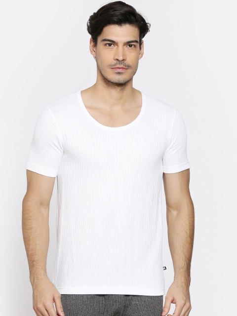 

Hanes White Thermal T-Shirt