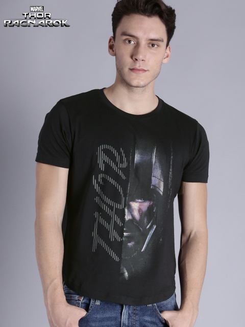 

Kook N Keech Marvel Thor Ragnarok Men Black Printed Round Neck T-Shirt