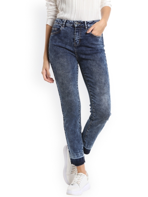 

Vero Moda Women Blue Slim Fit Low-Rise Clean Look Stretchable Jeans