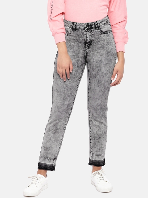 

Vero Moda Women Grey Slim Fit High-Rise Clean Look Stretchable Jeans