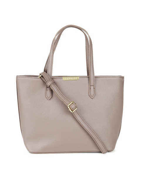 

Caprese Mauve Solid Handheld Bag