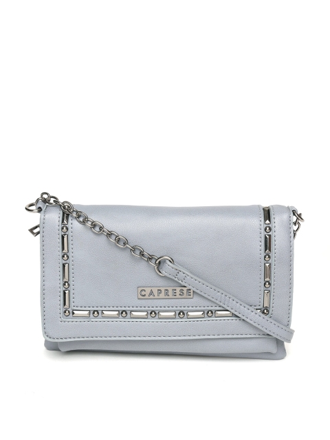 

Caprese Grey Solid Sling Bag