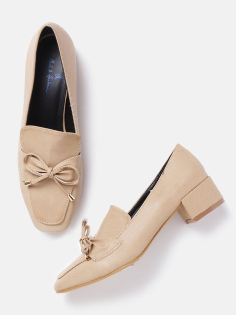 

Mast & Harbour Women Beige Pumps