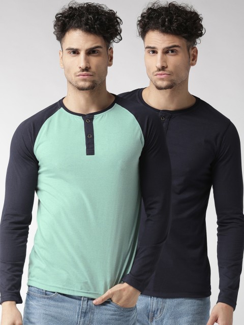 

Foreign Culture Men Pack of 2 T-shirts, Green