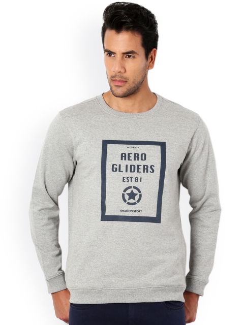 

Van Heusen Sport Men Grey Printed Sweatshirt