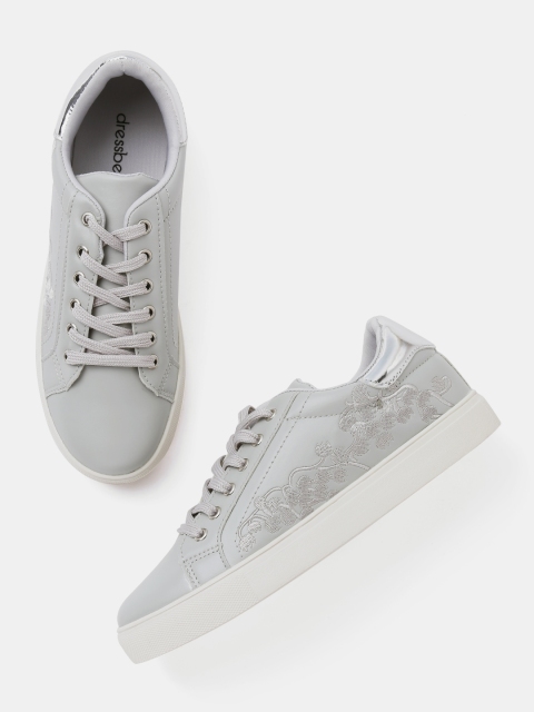 

DressBerry Women Grey Sneakers