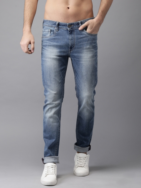 

Moda Rapido Men Blue Skinny Fit Mid-Rise Clean Look Stretchable Jeans