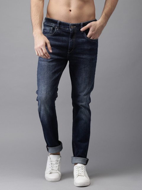 

Moda Rapido Men Blue Skinny Fit Mid-Rise Clean Look Stretchable Jeans