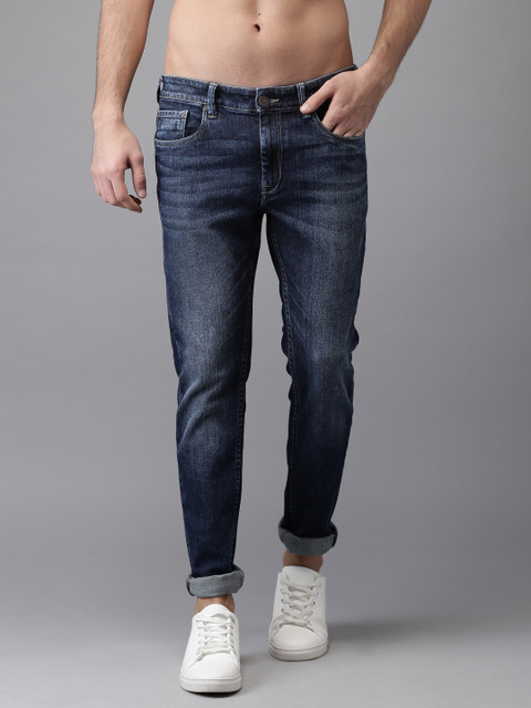 

Moda Rapido Men Blue Skinny Fit Mid-Rise Clean Look Stretchable Jeans