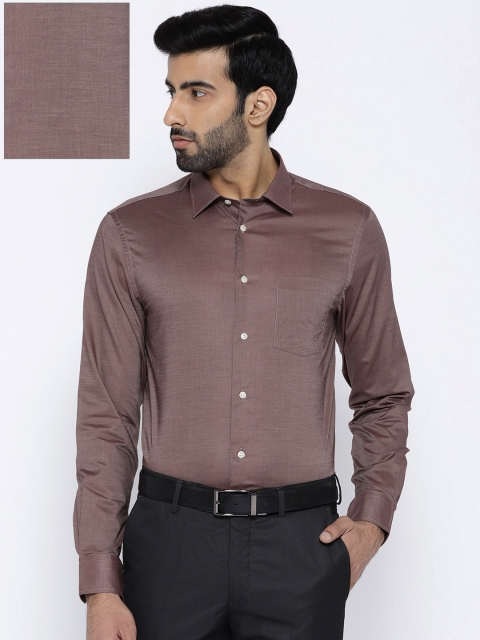 

Blackberrys Men Brown Slim Fit Dual-Toned Casual Shirt