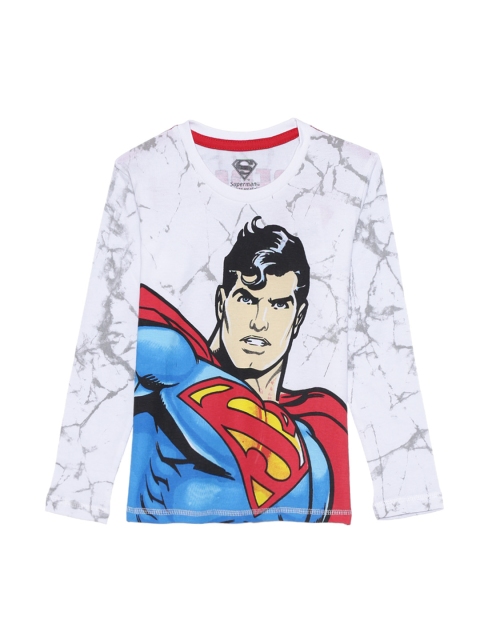 

Superman featured White Tshirt for Boys