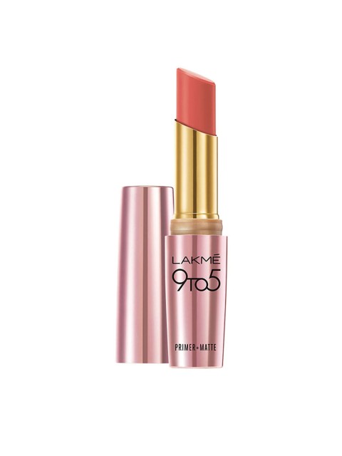 

Lakme 9to5 Primer+Matte Lipstick Coral Date MR24