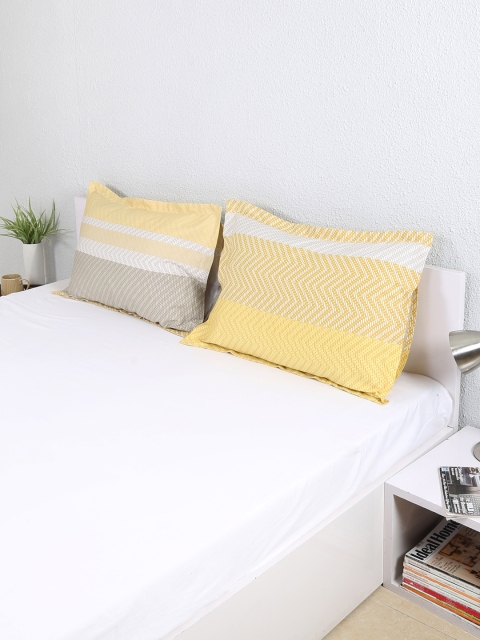 

House This Set of 2 Yellow Printed 19"x 27" Rectangular Pillow Covers