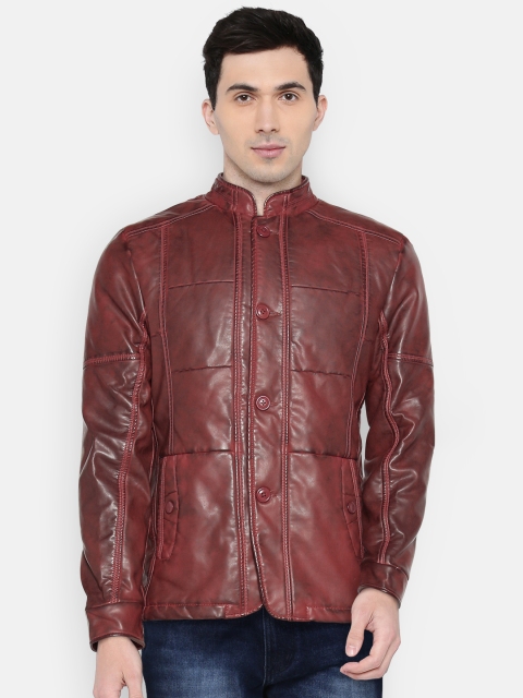

Fort Collins Men Brown Solid Tailored Jacket