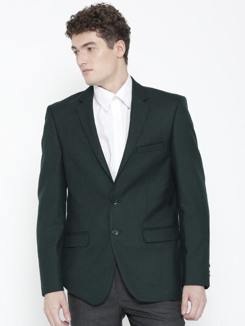 

Raymond Green Single-Breasted Contemporary Fit Formal Blazer
