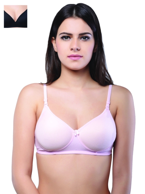 

Lady Lyka Pack of 2 T-shirt Bras BREEZ-MISTIQUE, Black