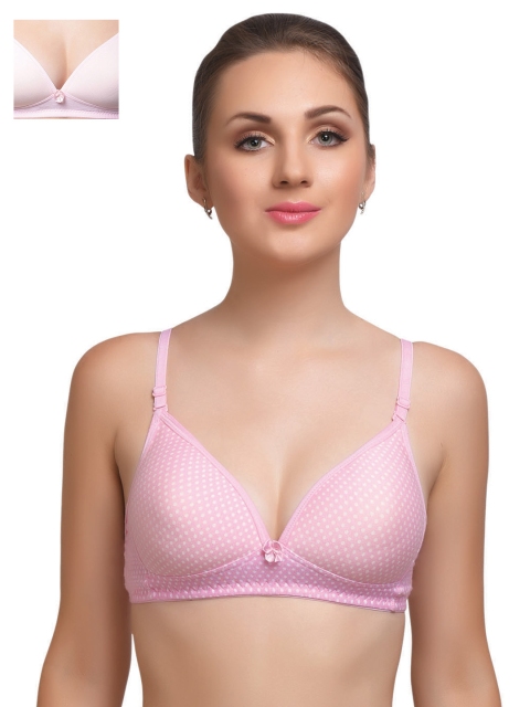 

Lady Lyka Pack of 2 T-shirt Bras BREEZ-PNK-ATTRACTIONS-PNK, Pink