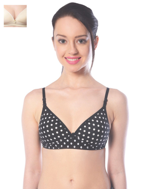 

Lady Lyka Pack of 2 Everyday Bras BREEZ-SKN, Beige