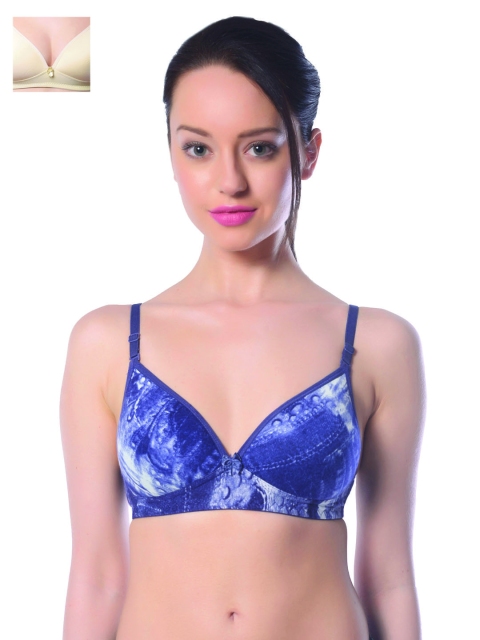 Lady Lyka Pack of 2 Everyday Bras BREEZ-SKN, Beige
