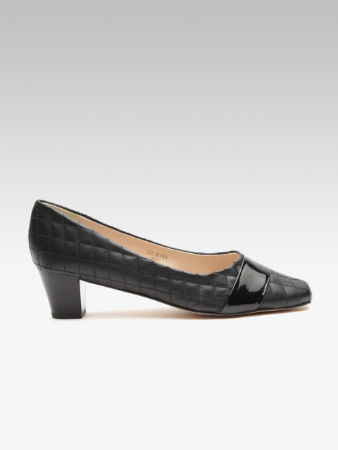 

Carlton London Women Black Quilted Pumps