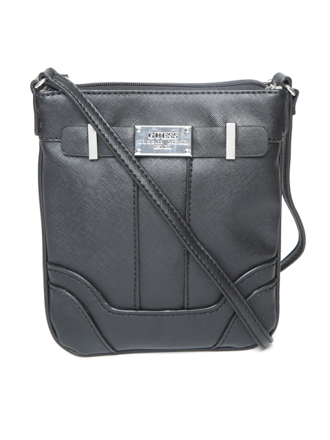 

GUESS Black Solid Sling Bag