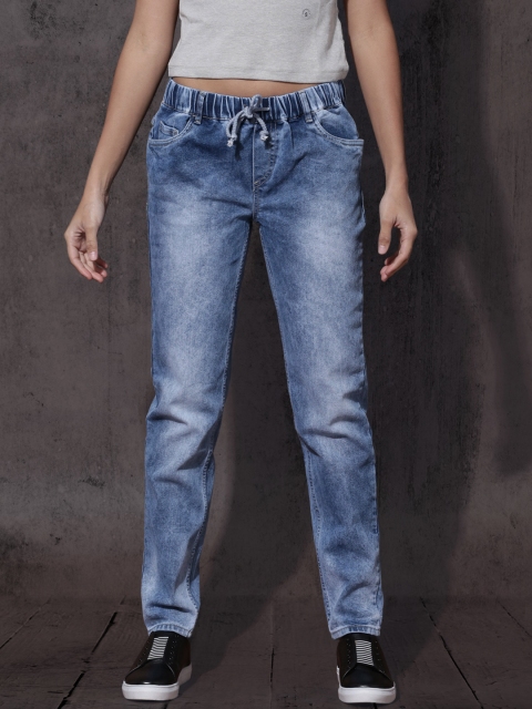 

Roadster Women Blue Slim Fit Mid-Rise Clean Look Stretchable Jeans