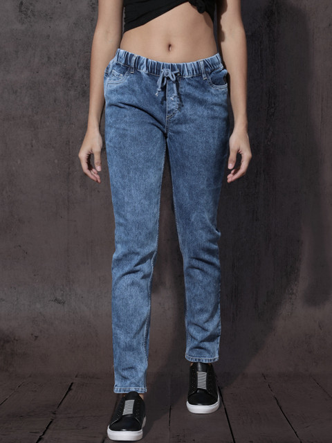 

Roadster Women Blue Slim Fit Mid-Rise Clean Look Stretchable Jeans