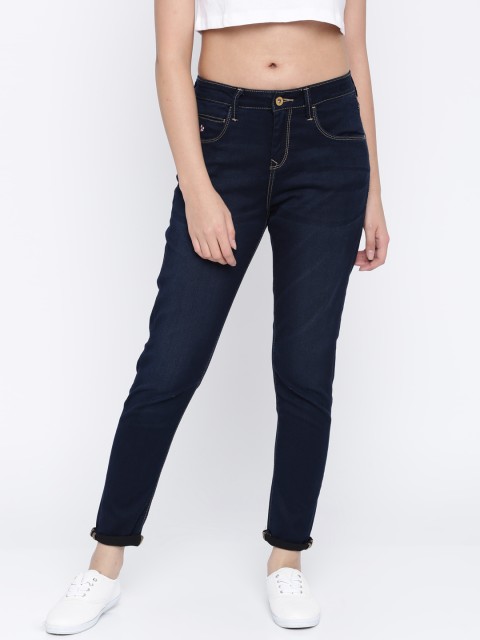 

U.S. Polo Assn. Women Women Blue Regular Fit Mid-Rise Clean Look Stretchable Jeans