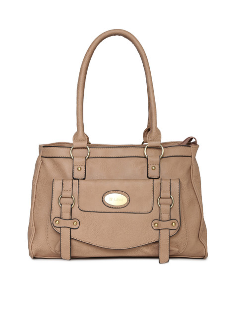 

Lavie Beige Solid Shoulder Bag