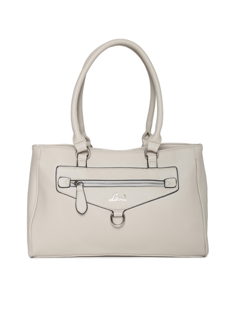 

Lavie Off-White Solid Handheld Bag