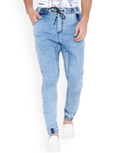 

IVOC Men Blue Slim Fit Mid-Rise Clean Look Jeans