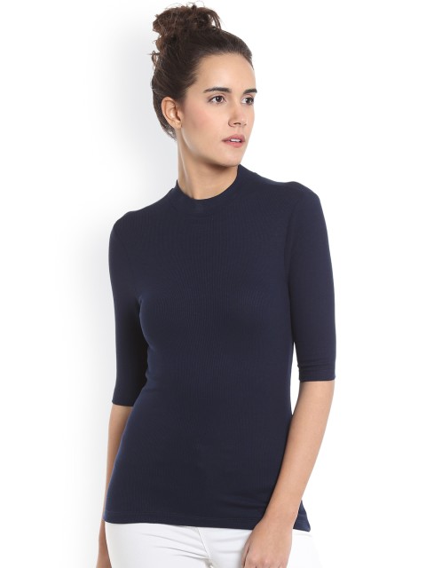 

Vero Moda Women Navy Top, Navy blue