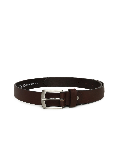 

Mast & Harbour Men Brown Solid Belt