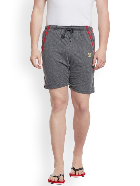 

VIMAL Grey Solid Lounge Shorts N5-ANTHRA01