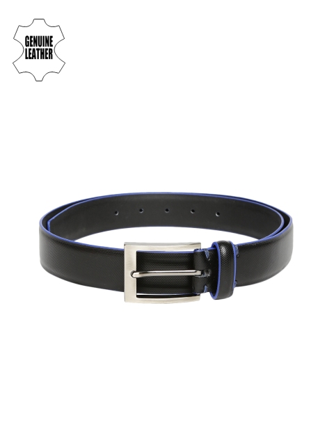 

INVICTUS Men Black Genuine Leather Belt