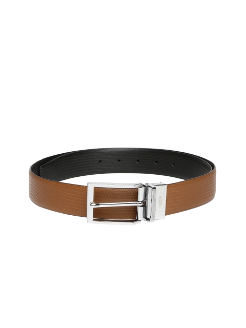 

INVICTUS Men Brown & Black Reversible Leather Belt