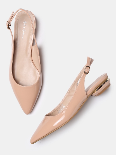 

Mast & Harbour Women Pink Solid Pumps