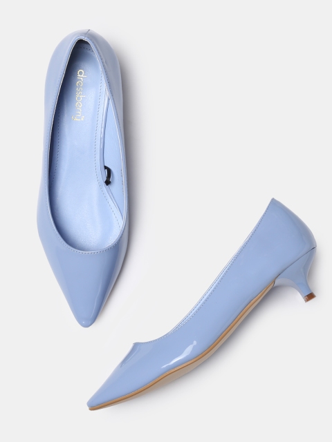 

DressBerry Women Blue Solid Pumps