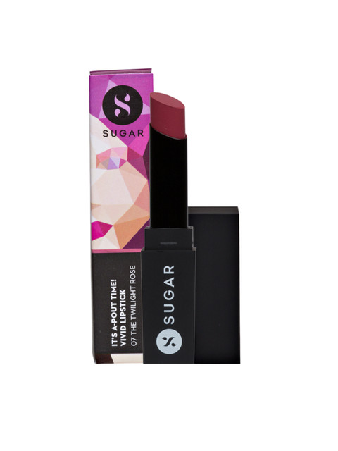 

SUGAR Its A Pout Time The Twilight Rose Vivid Lipstick 07 (Rose Pink)