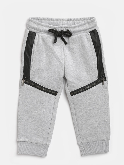 

United Colors of Benetton Boys Grey Melange Joggers