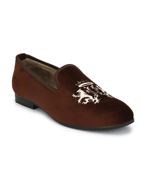 

El Paso Men Brown Loafers