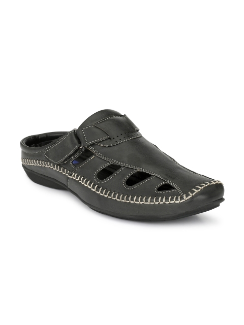 

El Paso Men Black Comfort Sandals