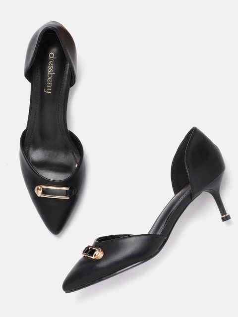 

DressBerry Women Black Pumps