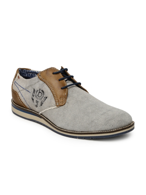 

Bugatti Men Grey Fortuna Derbys