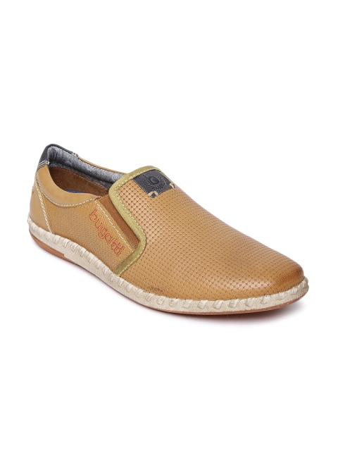 

Bugatti Men Brown Slip-On Sneakers