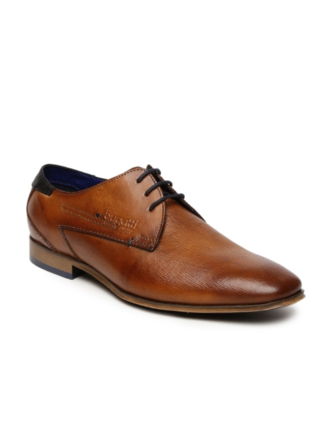 

Bugatti Men Brown Mattia Derby Formal Shoes