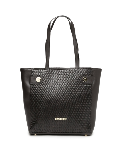 

Caprese Brown Textured Shoulder Bag